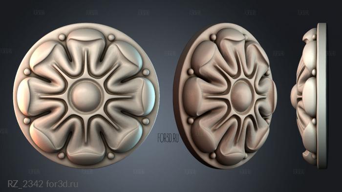 RZ_2342 3d stl for CNC