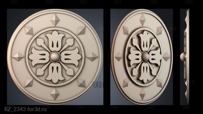 RZ_2343 3d stl for CNC