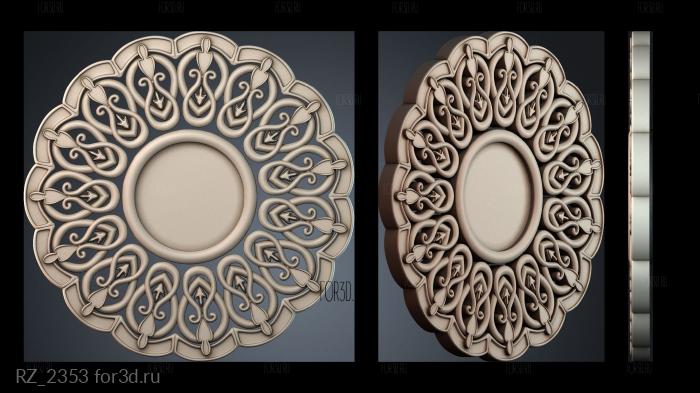 RZ_2353 3d stl модель для ЧПУ