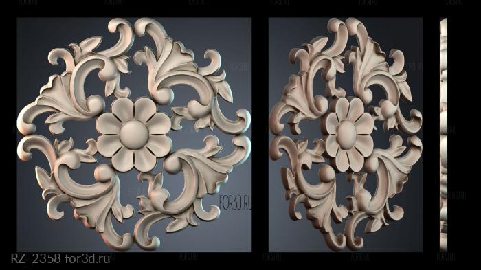 RZ_2358 3d stl for CNC