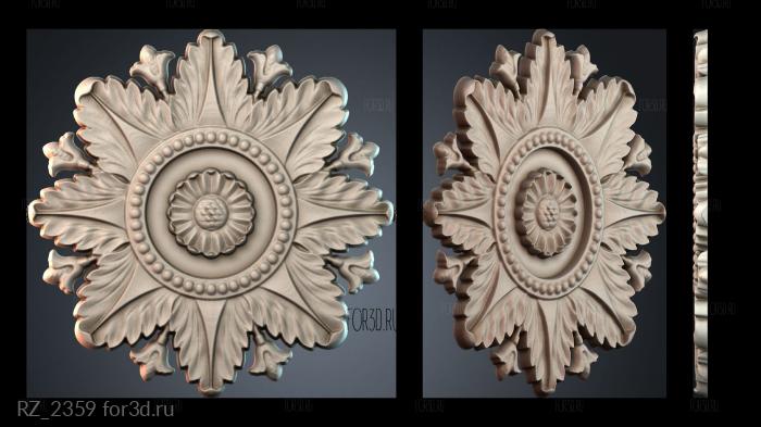 RZ_2359 3d stl модель для ЧПУ