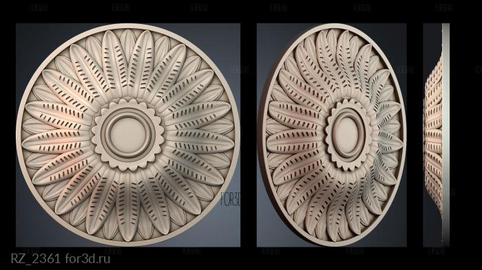 RZ_2361 3d stl модель для ЧПУ
