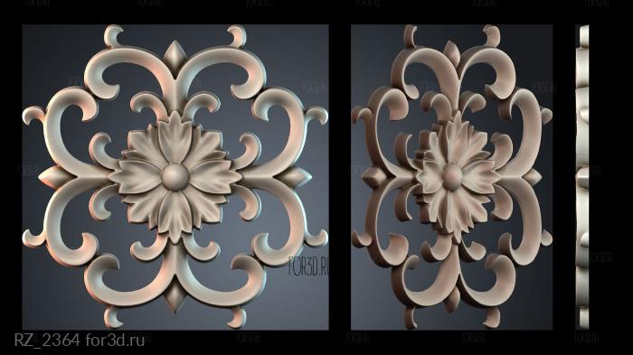 RZ_2364 3d stl модель для ЧПУ