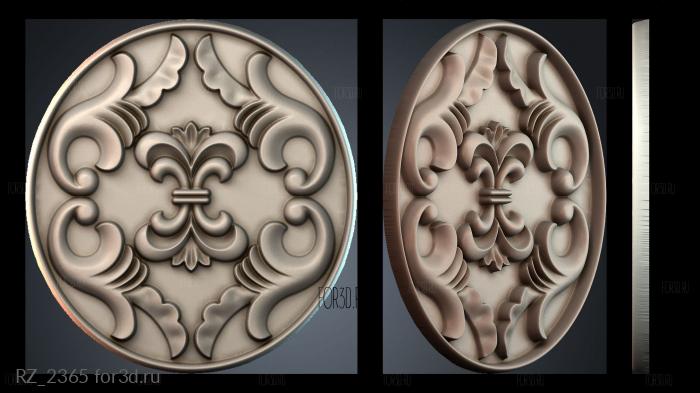 RZ_2365 3d stl модель для ЧПУ