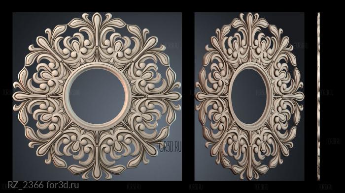 RZ_2366 3d stl for CNC