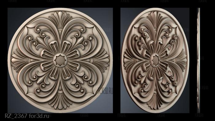 RZ_2367 3d stl модель для ЧПУ