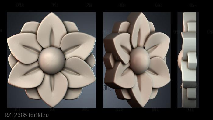 RZ_2385 3d stl for CNC