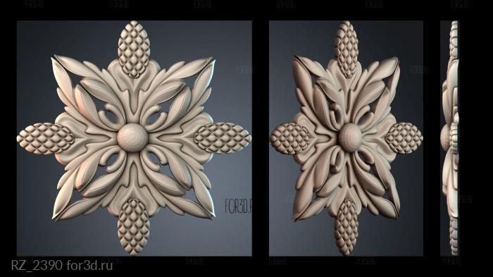 RZ_2390 3d stl модель для ЧПУ