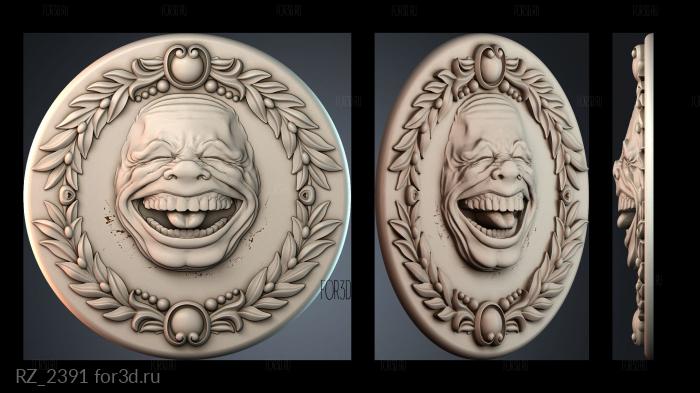 RZ_2391 3d stl модель для ЧПУ