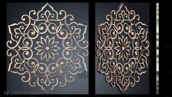 RZ_2401 3d stl модель для ЧПУ