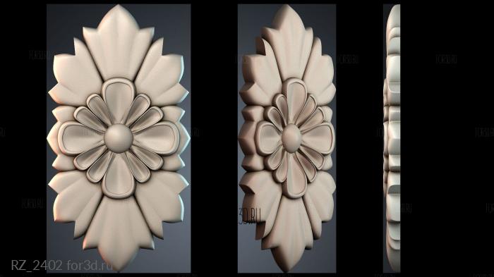 RZ_2402 3d stl модель для ЧПУ