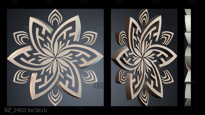 RZ_2403 3d stl модель для ЧПУ