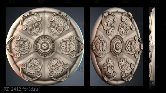 RZ_2412 3d stl for CNC