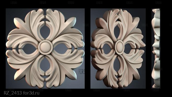 RZ_2413 3d stl модель для ЧПУ