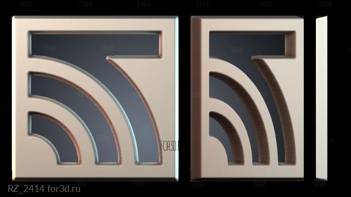 RZ_2414 3d stl for CNC