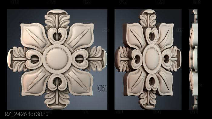 RZ_2426 3d stl модель для ЧПУ