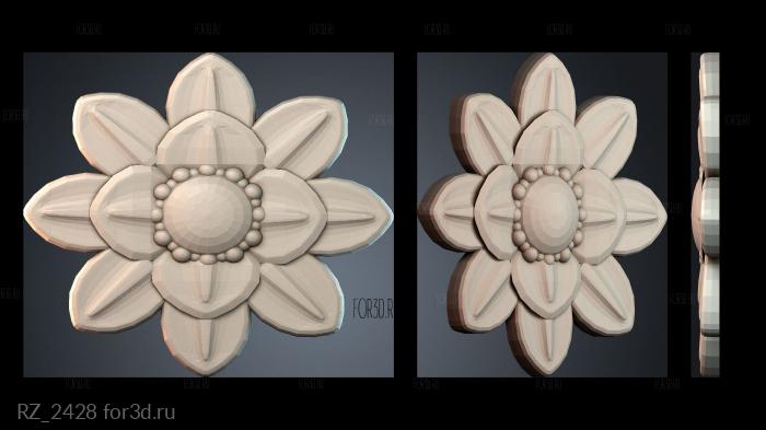 RZ_2428 3d stl модель для ЧПУ