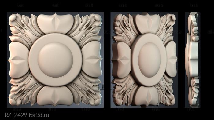 RZ_2429 3d stl модель для ЧПУ