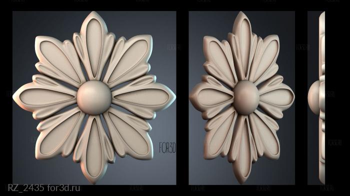 RZ_2435 3d stl модель для ЧПУ
