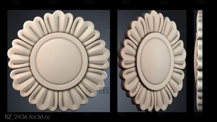 RZ_2436 3d stl модель для ЧПУ