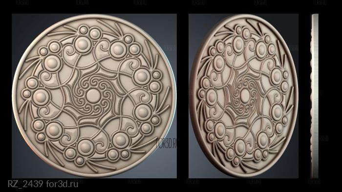 RZ_2439 3d stl модель для ЧПУ