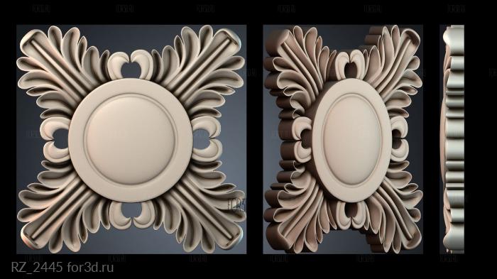 RZ_2445 3d stl модель для ЧПУ