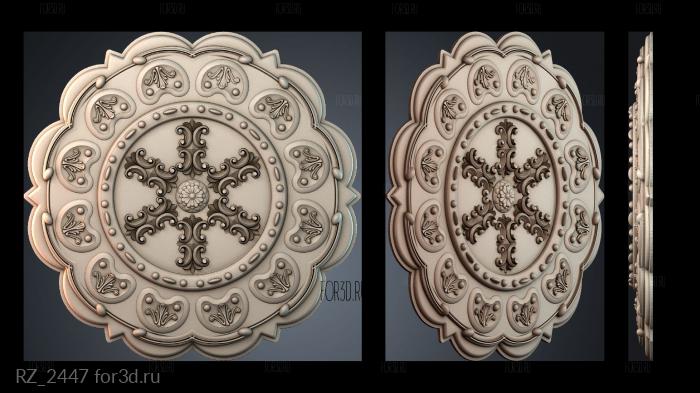 RZ_2447 3d stl for CNC