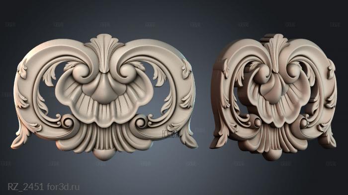 RZ_2451 3d stl модель для ЧПУ