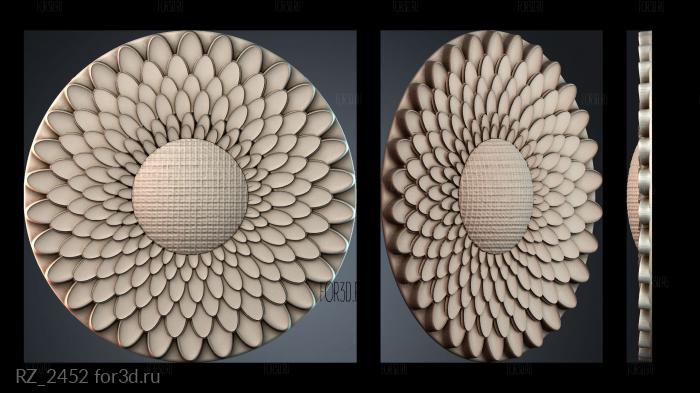 RZ_2452 3d stl for CNC