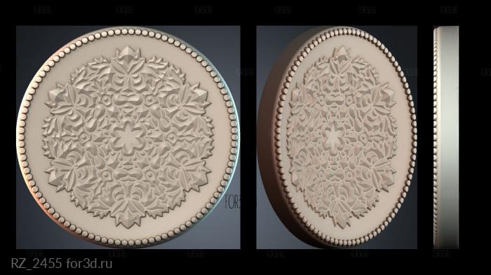 RZ_2455 3d stl for CNC