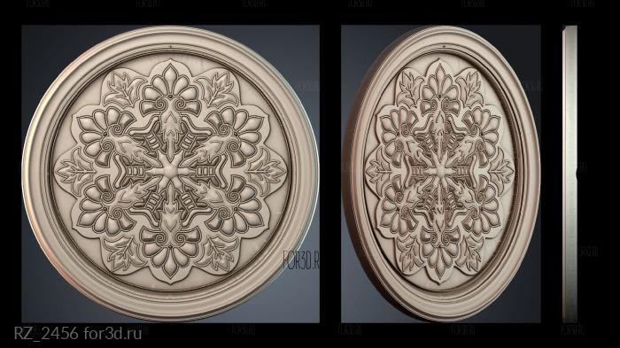 RZ_2456 3d stl модель для ЧПУ
