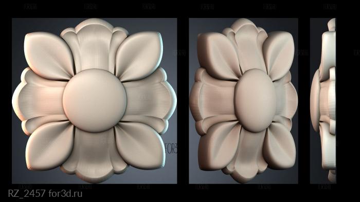 RZ_2457 3d stl модель для ЧПУ