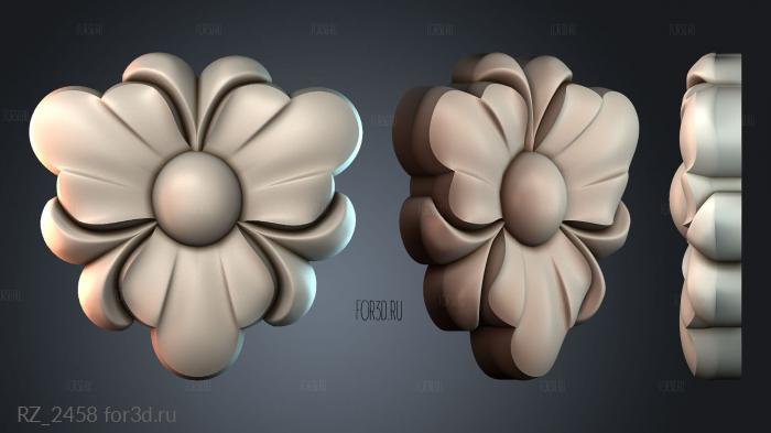 RZ_2458 3d stl модель для ЧПУ