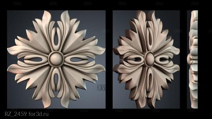 RZ_2459 3d stl модель для ЧПУ