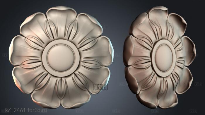 RZ_2461 3d stl модель для ЧПУ
