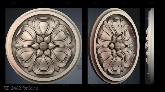 RZ_2462 3d stl for CNC