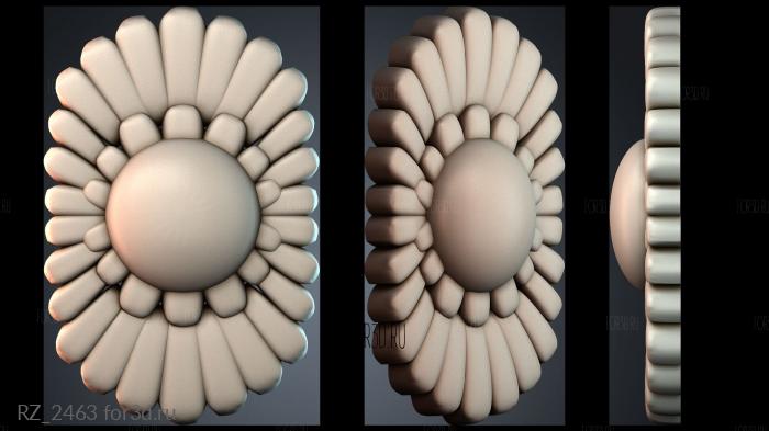 RZ_2463 3d stl модель для ЧПУ