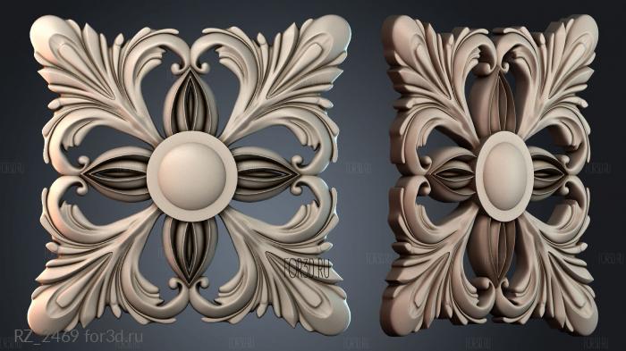 RZ_2469 3d stl for CNC