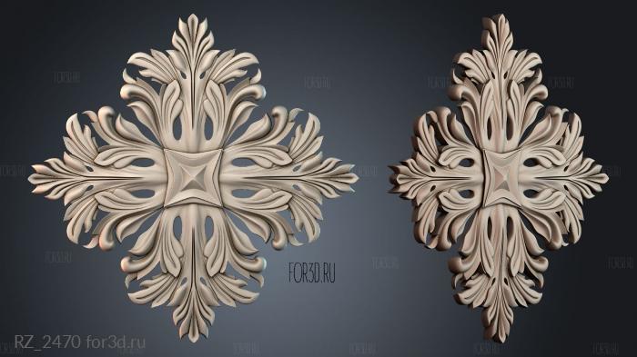 RZ_2470 3d stl for CNC