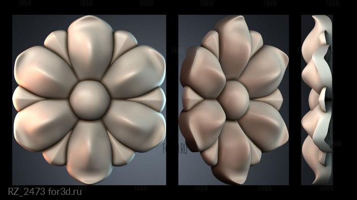 RZ_2473 3d stl модель для ЧПУ