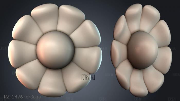 RZ_2476 3d stl for CNC