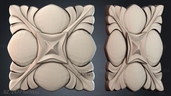 RZ_2477 3d stl модель для ЧПУ