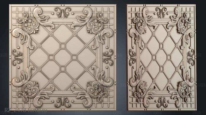 RZ_2478 3d stl модель для ЧПУ