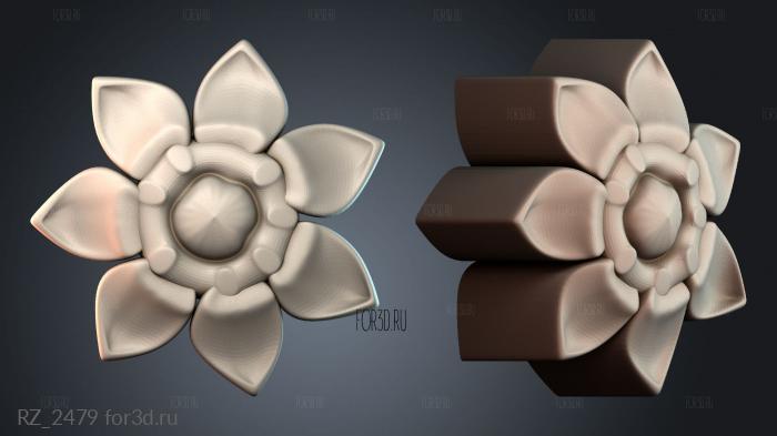 RZ_2479 3d stl for CNC