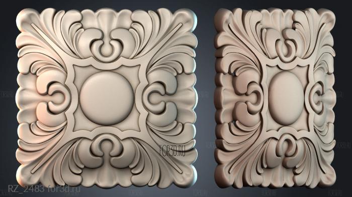 RZ_2483 3d stl модель для ЧПУ