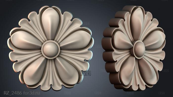 RZ_2486 3d stl for CNC