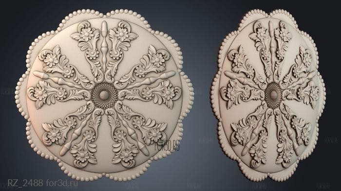 RZ_2488 3d stl модель для ЧПУ