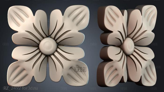 RZ_2492 3d stl модель для ЧПУ