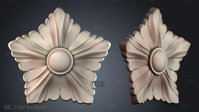 RZ_2500 3d stl модель для ЧПУ