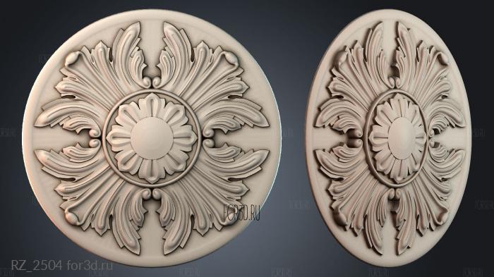 RZ_2504 3d stl модель для ЧПУ